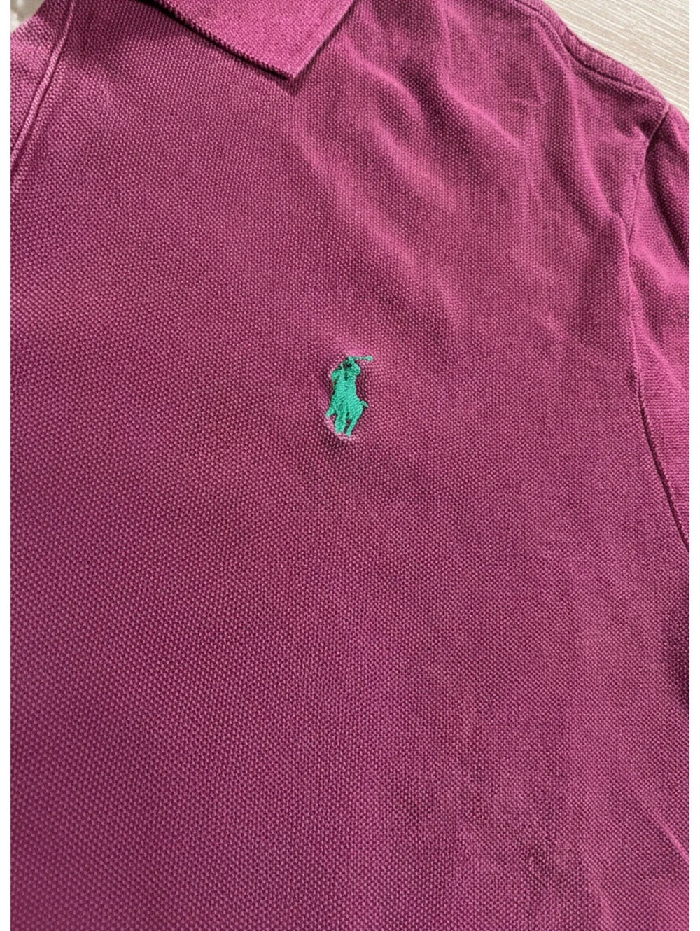 Polo Ralph Lauren Classic Fit Burgundy Polo Shirt XL